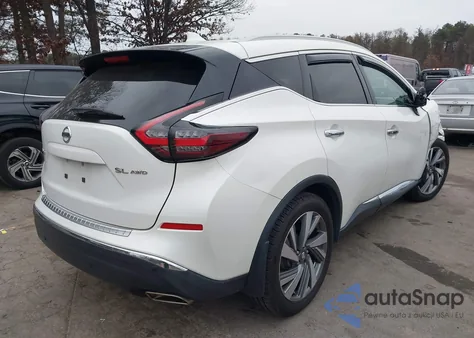 2019 Nissan Murano Sl from USA, damaged, VIN 5N1AZ2MS7KN156782